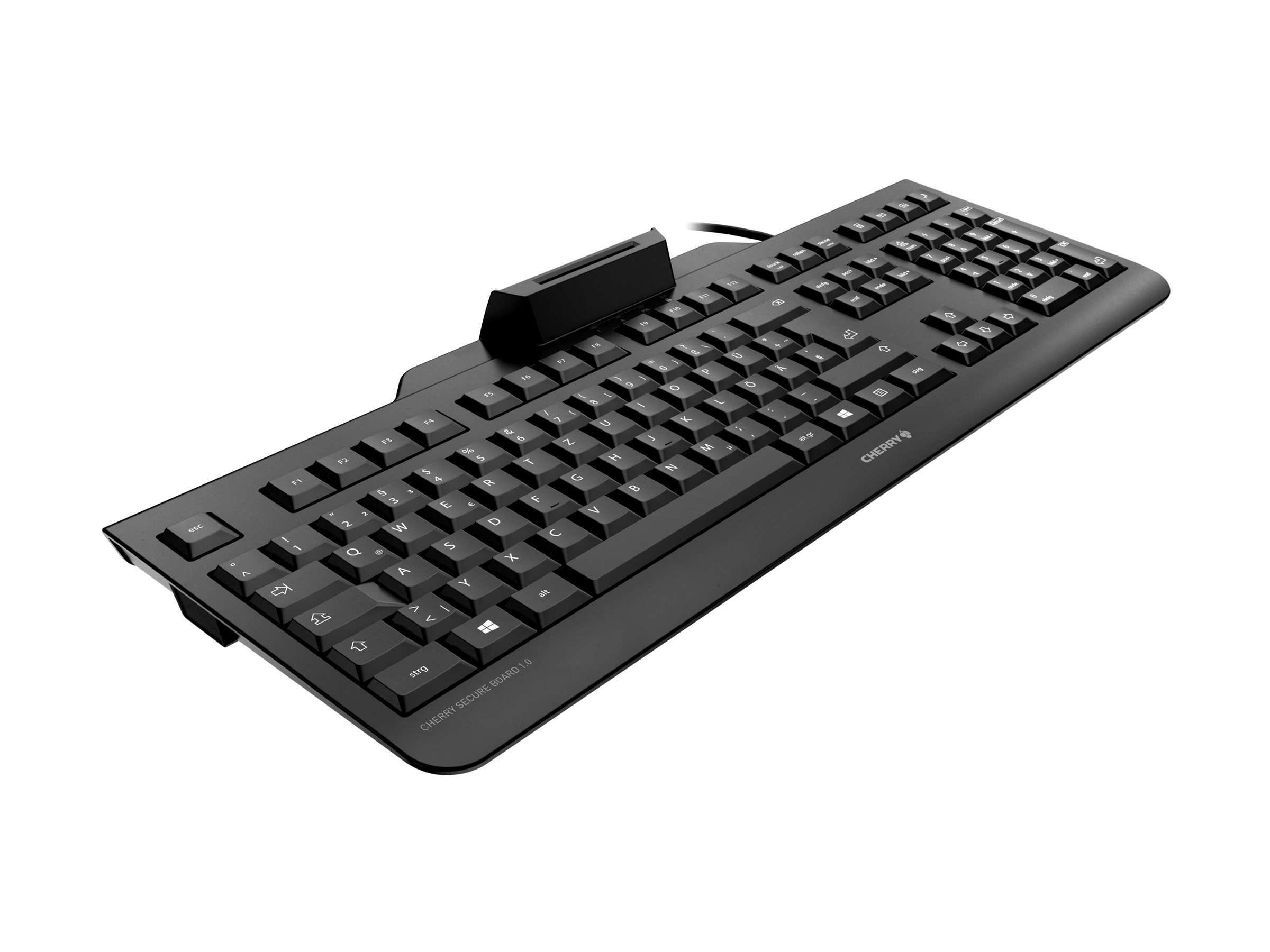 CHERRY SECURE BOARD 1.0 tastiera Ufficio USB QWERTY Nordic Nero
