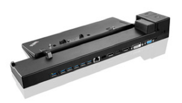 Lenovo 40A50230DK laptop dock/port replicator Docking Black