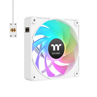 Thermaltake CT120 EX Reverse ARGB Sync White 3 Pack Gehuseluefter - Gehuse-Lfter