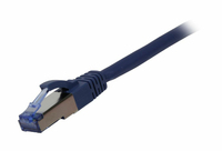 Synergy 21 Patchkabel RJ45 CAT6A 500Mhz 5m blau S-STP S/FTP Komponent getestet AWG26 - Kabel - Netzwerk