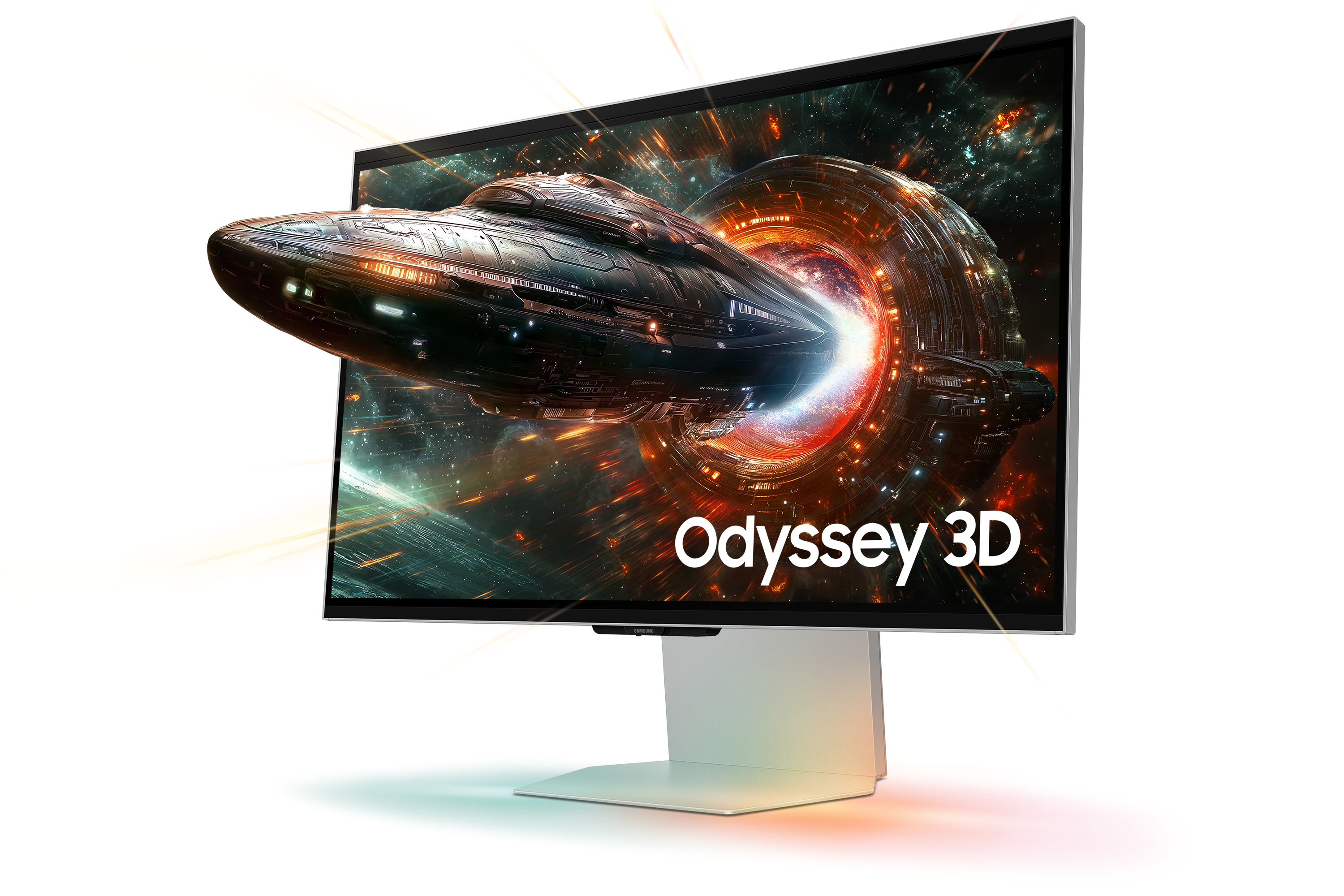 Samsung G90XF computer monitor 68.6 cm (27) 3840 x 2160 pixels 4K Ultra HD LCD Silver