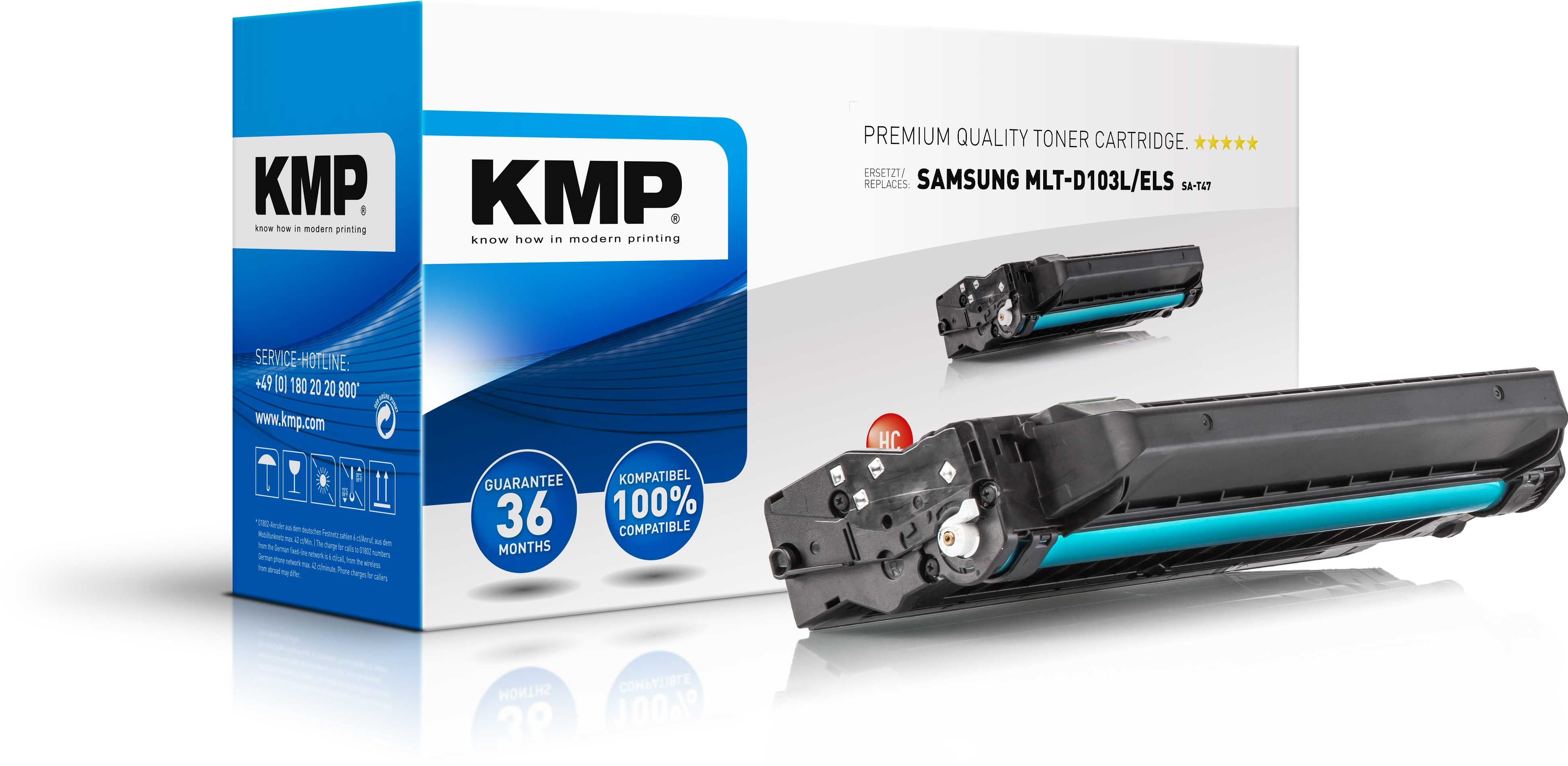 KMP SA-T47 cartucho de tner 1 pieza(s) Negro