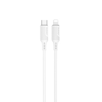 Dudao L6S USB-C to Lightning cable 20W white - Kabel - Digital/Daten