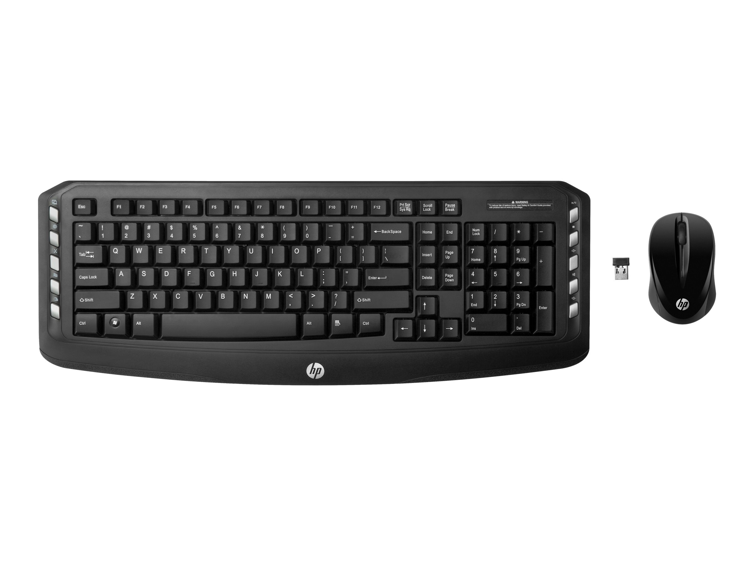 HP Classic Desktop - Tastatur-und-Maus-Set - kabellos