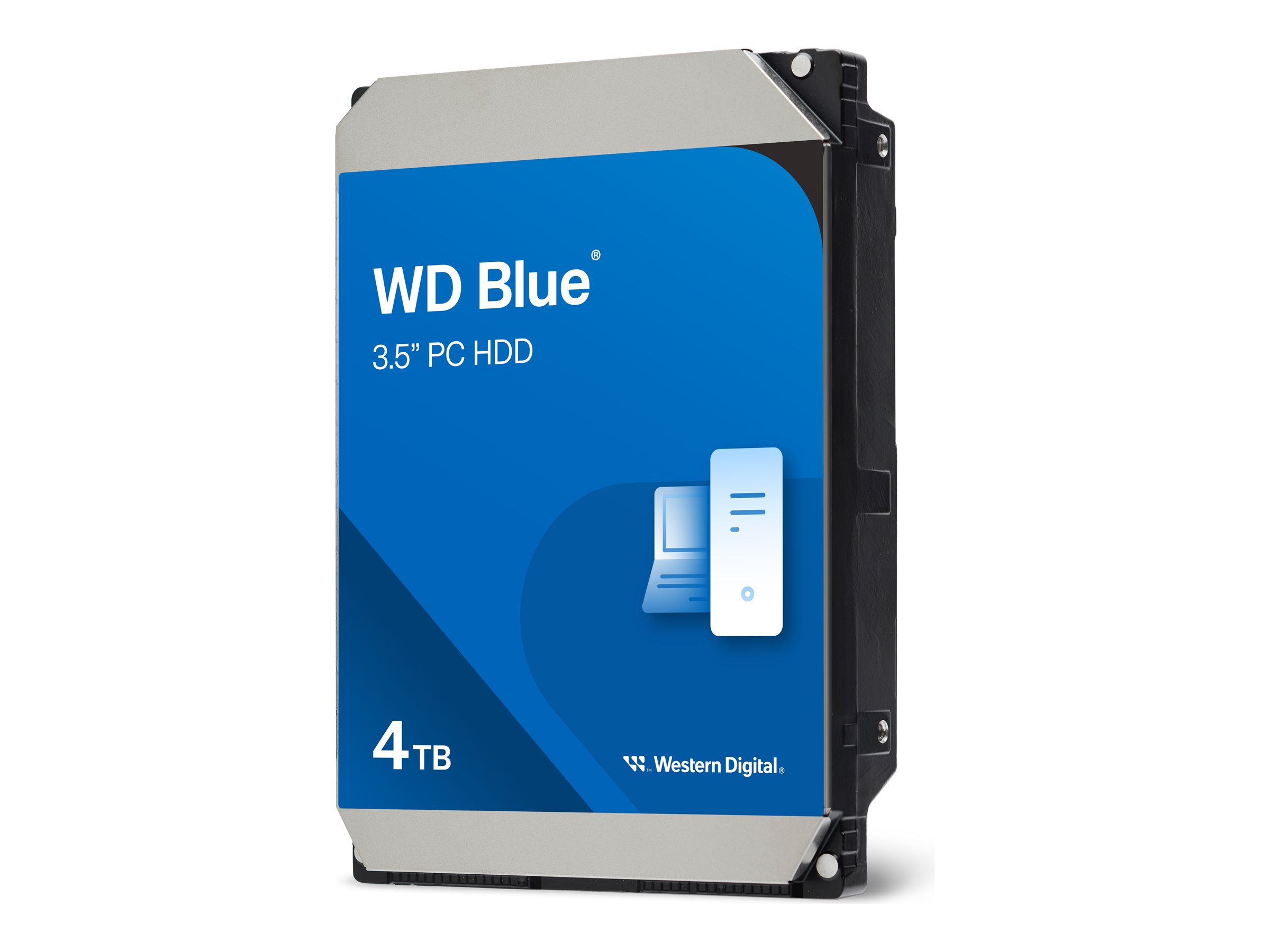 WD Blue WD40EZAX - Festplatte - 4 TB - intern - 3.5 (8.9 cm)