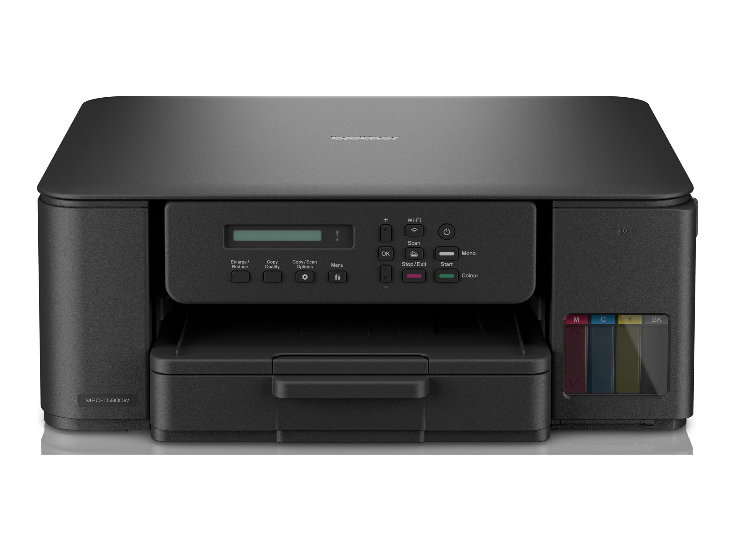 Brother DCP-T580DW - Multifunktionsdrucker - Farbe - Tintenstrahl - ITS - A4/Legal (Medien)
