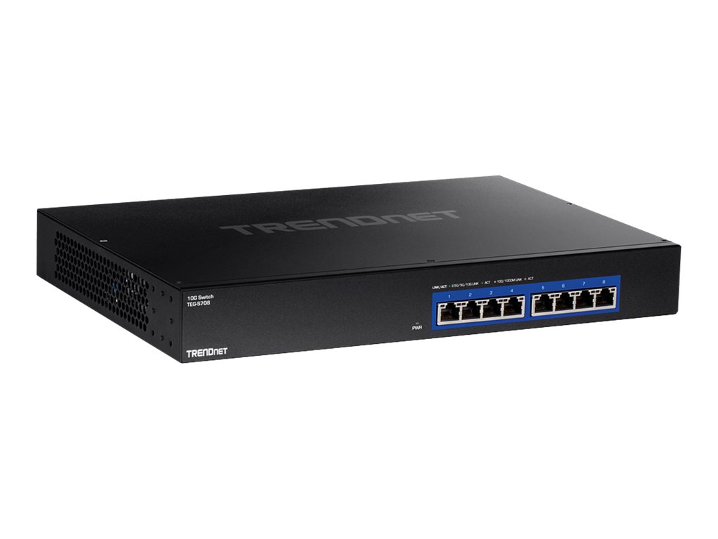 Trendnet TEG-S708 network switch Black