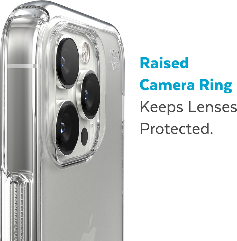 Speck Presidio Perfect Clear coque de protection pour tlphones portables 17 cm (6.7) Housse Transparent