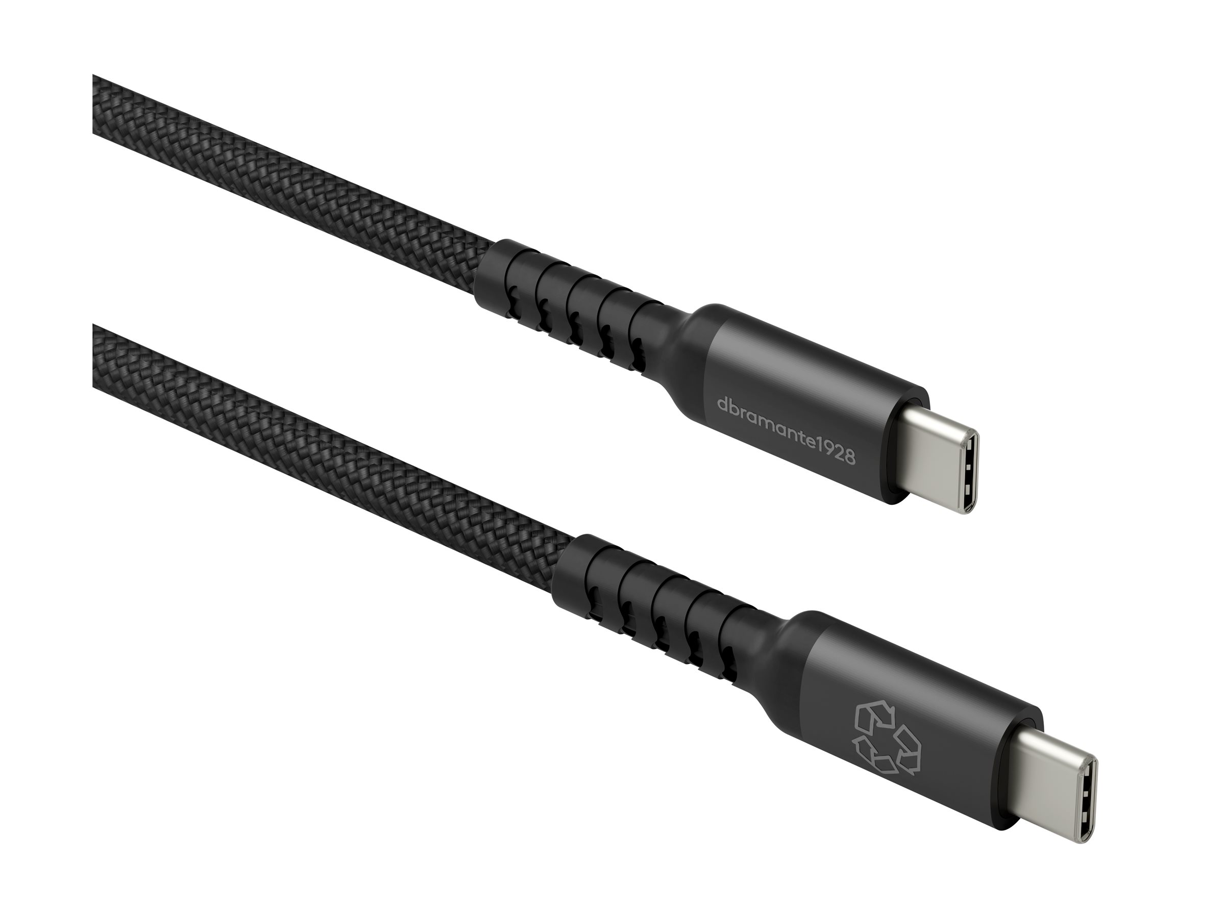 dbramante1928 re-charge IT - Cable - BRD - 3m USB-C/USB-C 100W - BLK