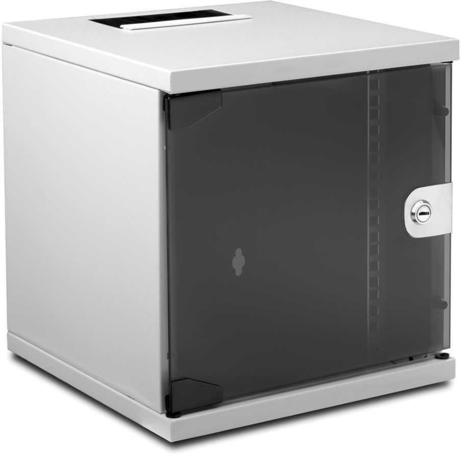 Wirewin 10 Wandschrank, einteilig, grau RAL7035