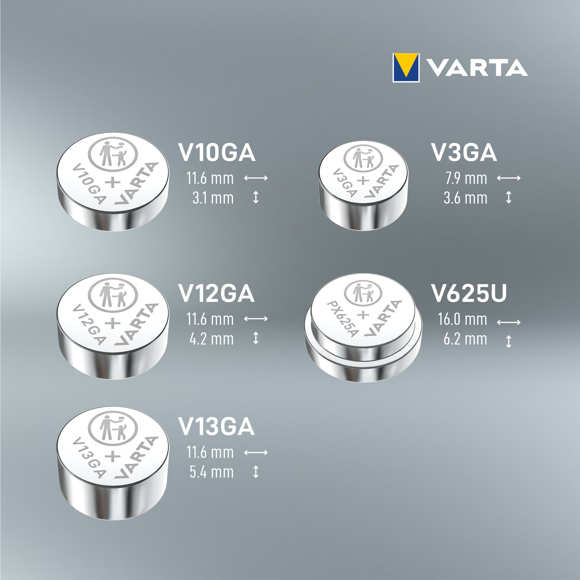 Varta V 10 GA - Batterie LR54 - Alkalisch