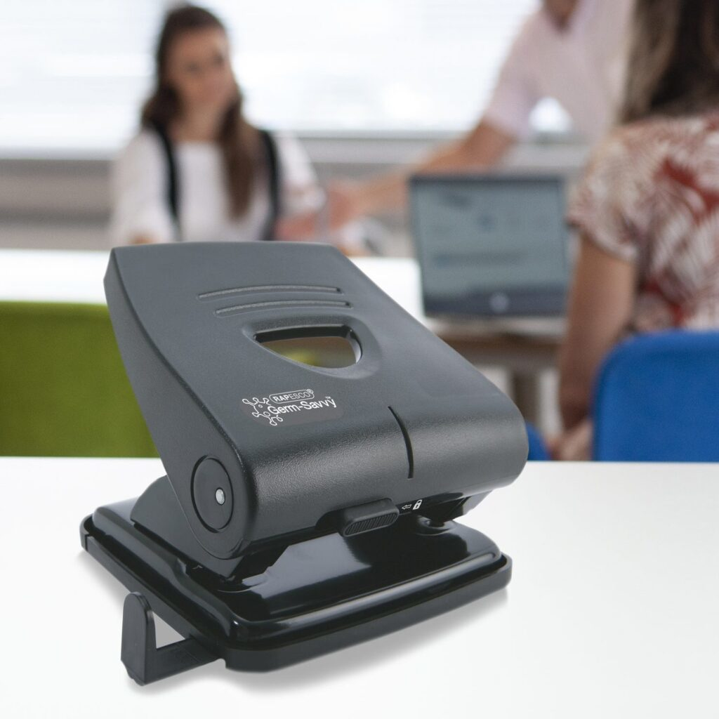 Rapesco 827-P 2 perforatore e accessori 30 fogli Nero