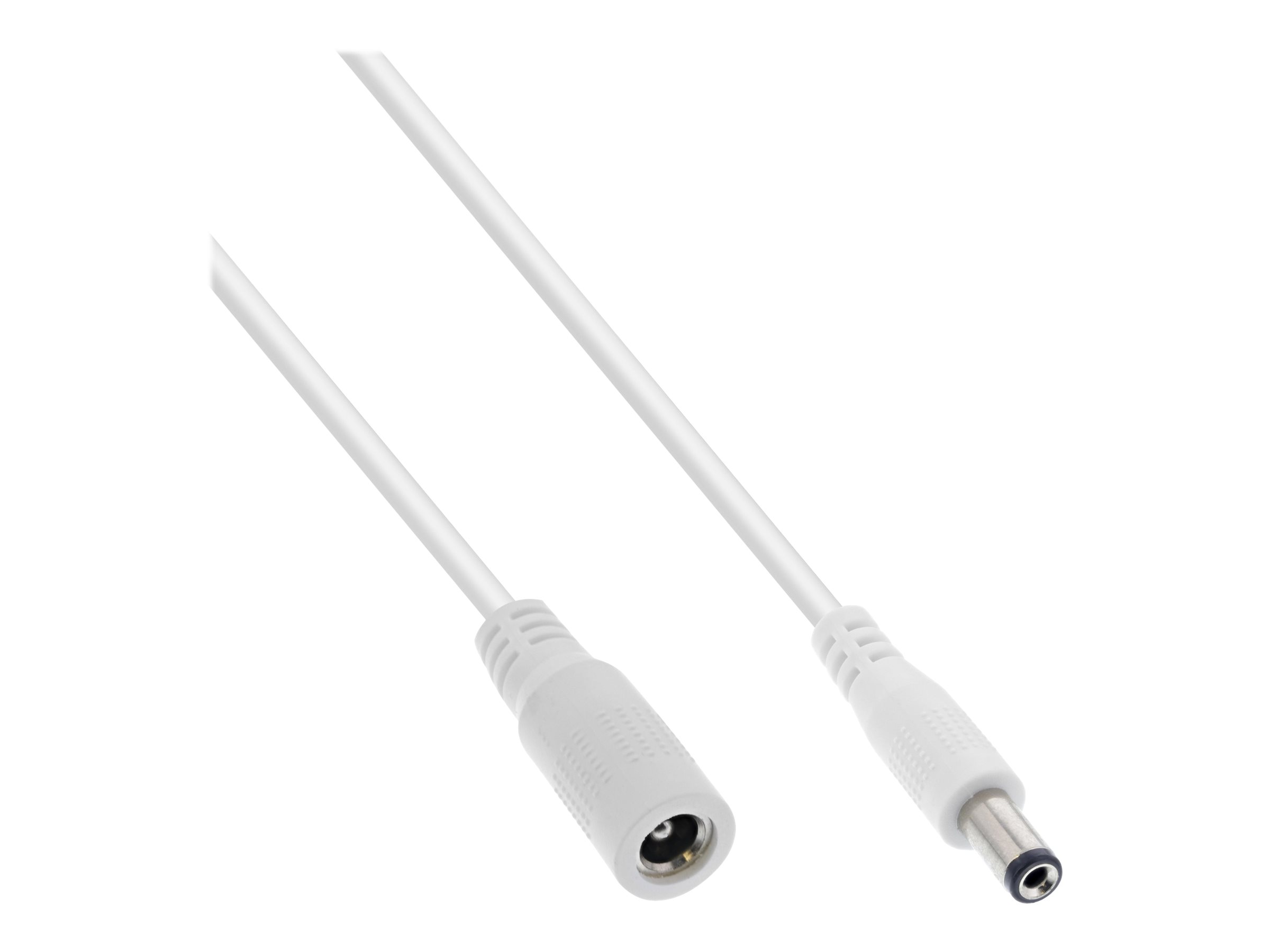 InLine 26905D cable de transmisin Blanco 5 m 4.0 x 1.7 mm