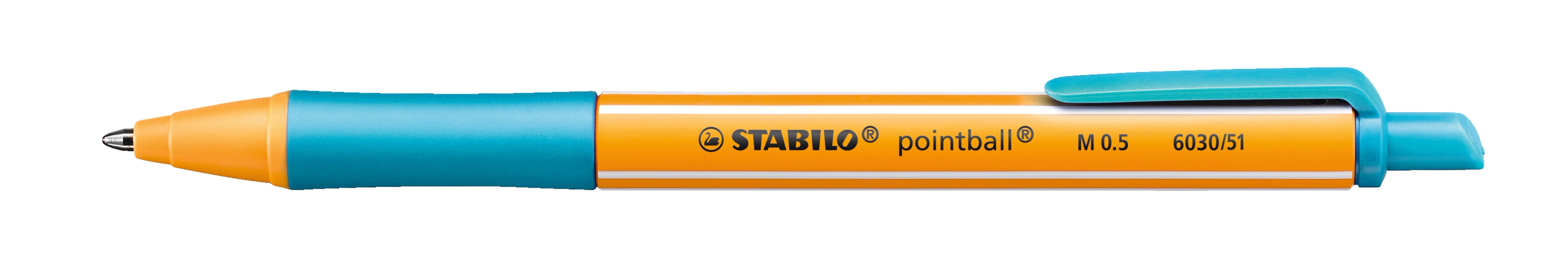 STABILO pointball Pen, Turquoise