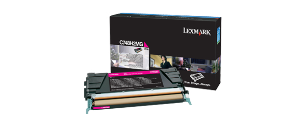 Lexmark C748H2MG Cartouche de toner 1 pice(s) Original Magenta