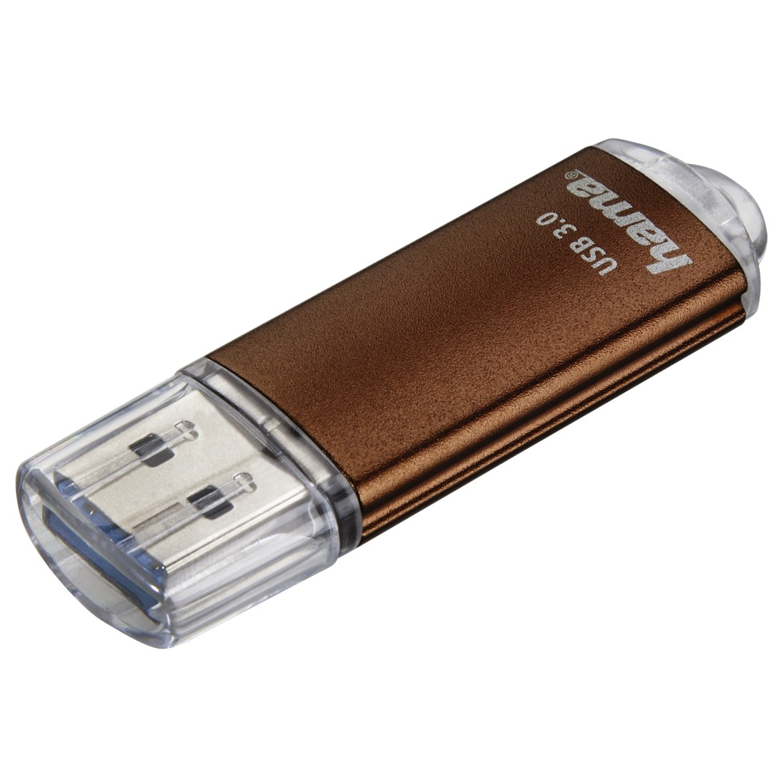 Hama Laeta 256GB unidad flash USB USB tipo A 3.2 Gen 1 (3.1 Gen 1) Marr�n