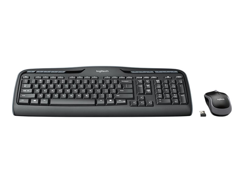 Logitech Wireless Combo MK330 teclado Ratn incluido RF inalmbrico AZERTY Belga Negro