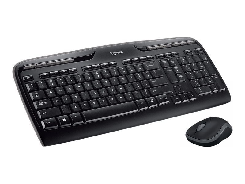 Logitech Wireless Combo MK330 teclado Ratn incluido RF inalmbrico AZERTY Belga Negro