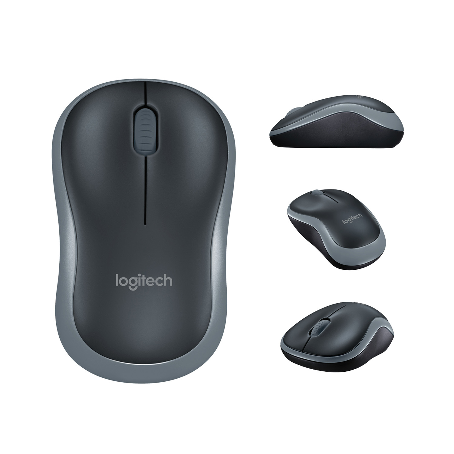 Logitech Wireless Combo MK330 teclado Ratn incluido RF inalmbrico AZERTY Belga Negro