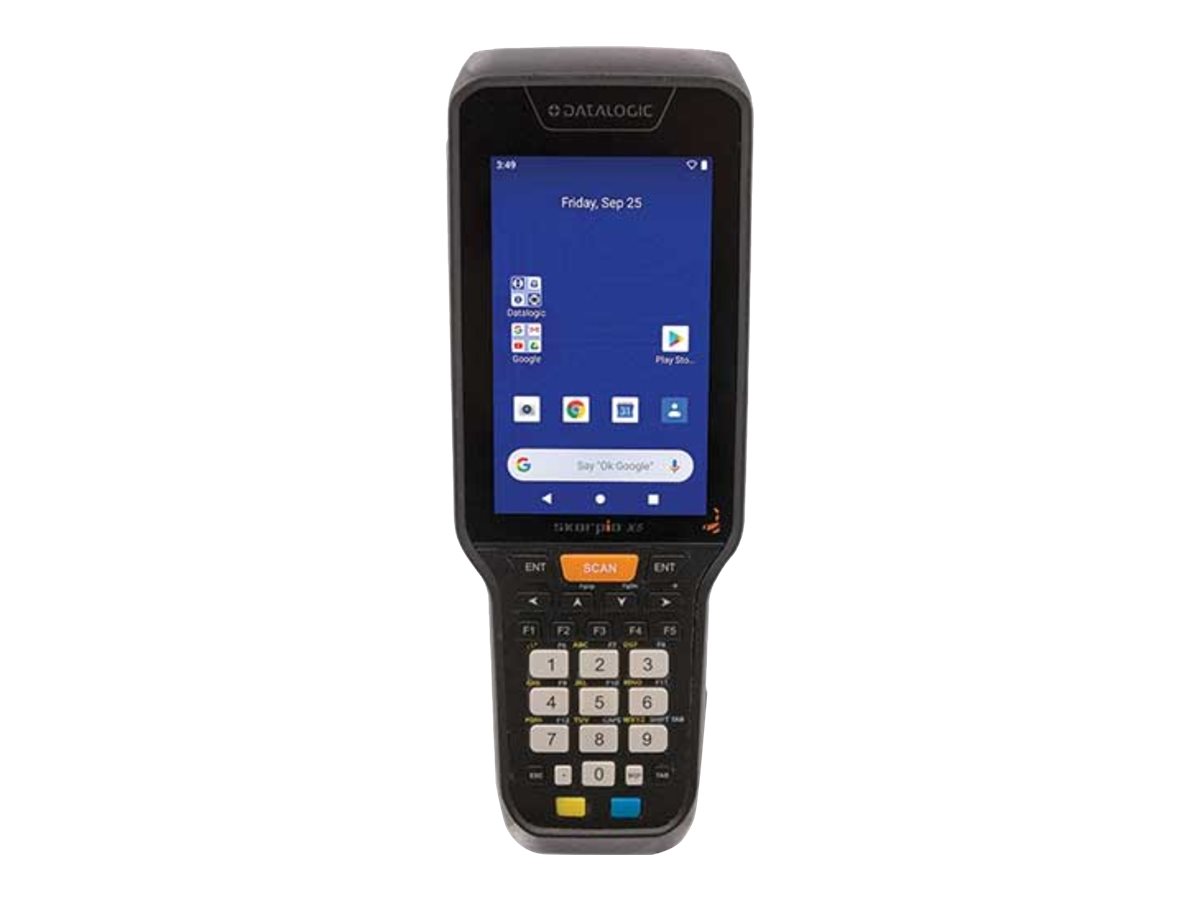 Datalogic Skorpio X5 handheld mobile computer 10.9 cm (4.3) 800 x 480 pixels Touchscreen 488 g Black