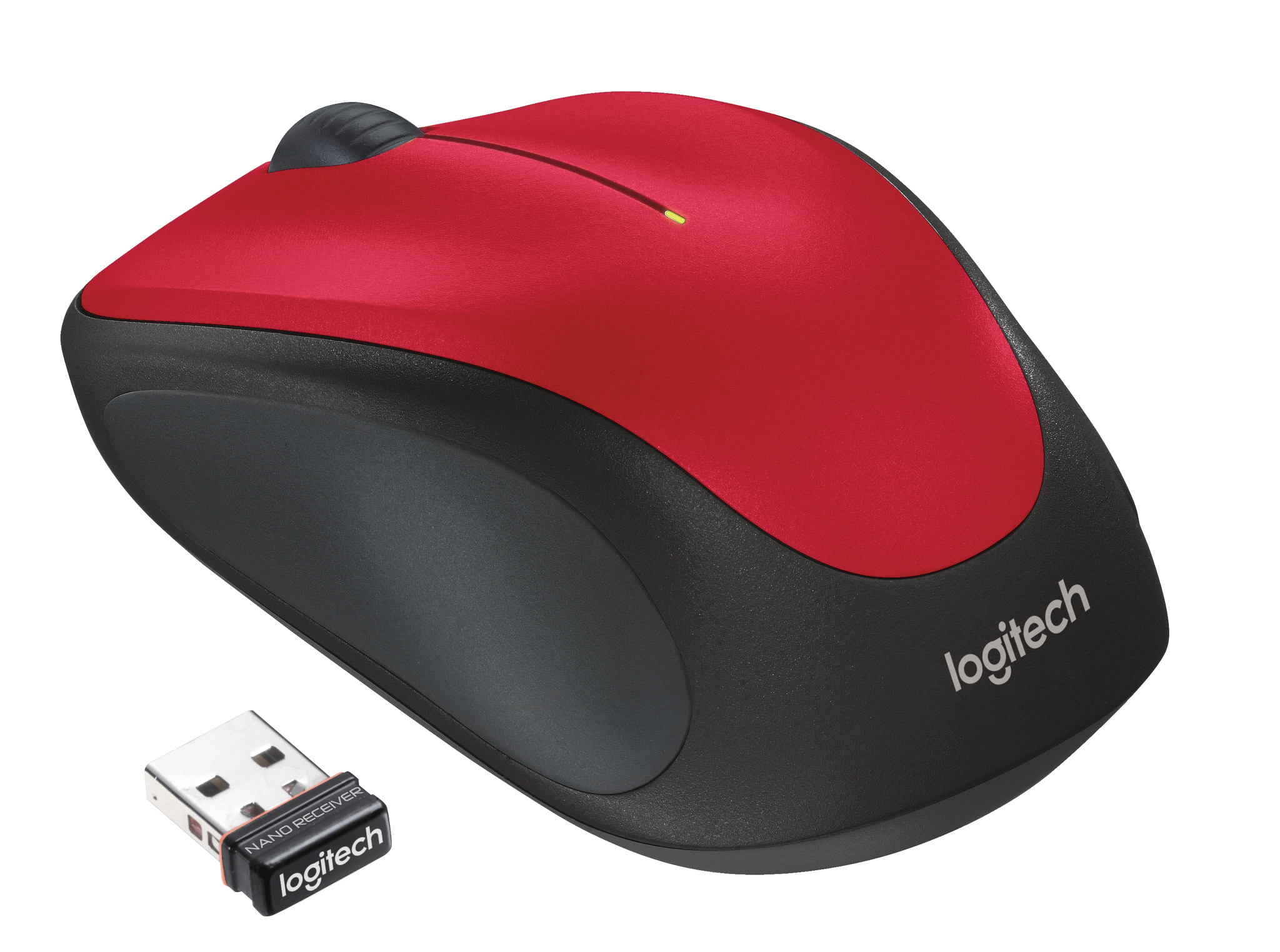 Logitech M235 - 2nd Generation - Maus - rechts- und linkshndig - optisch - kabellos - 2.4 GHz - kabelloser Empfnger (USB)