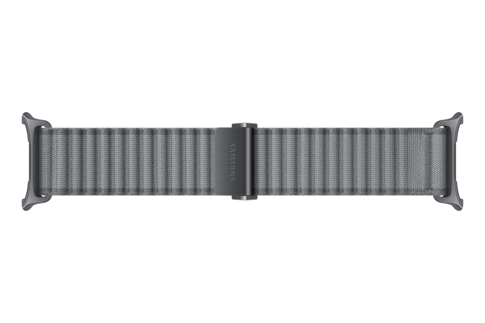 Samsung Trail Band (S/M/L) for Galaxy Watch Ultra2 Bande Gris Tissu