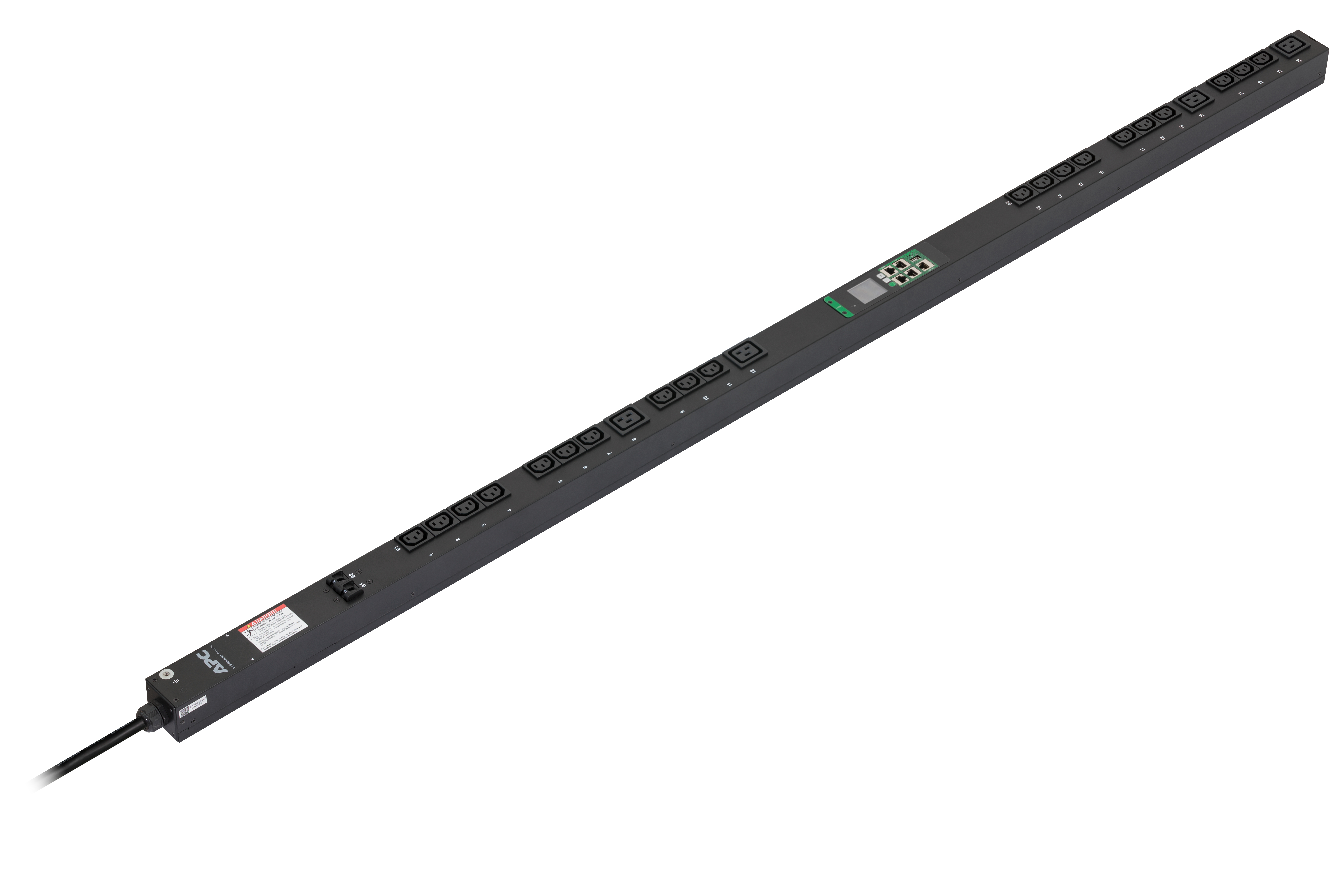 APC EasyPDU unit de distribution dnergie 24 sortie(s) CA 0U Noir