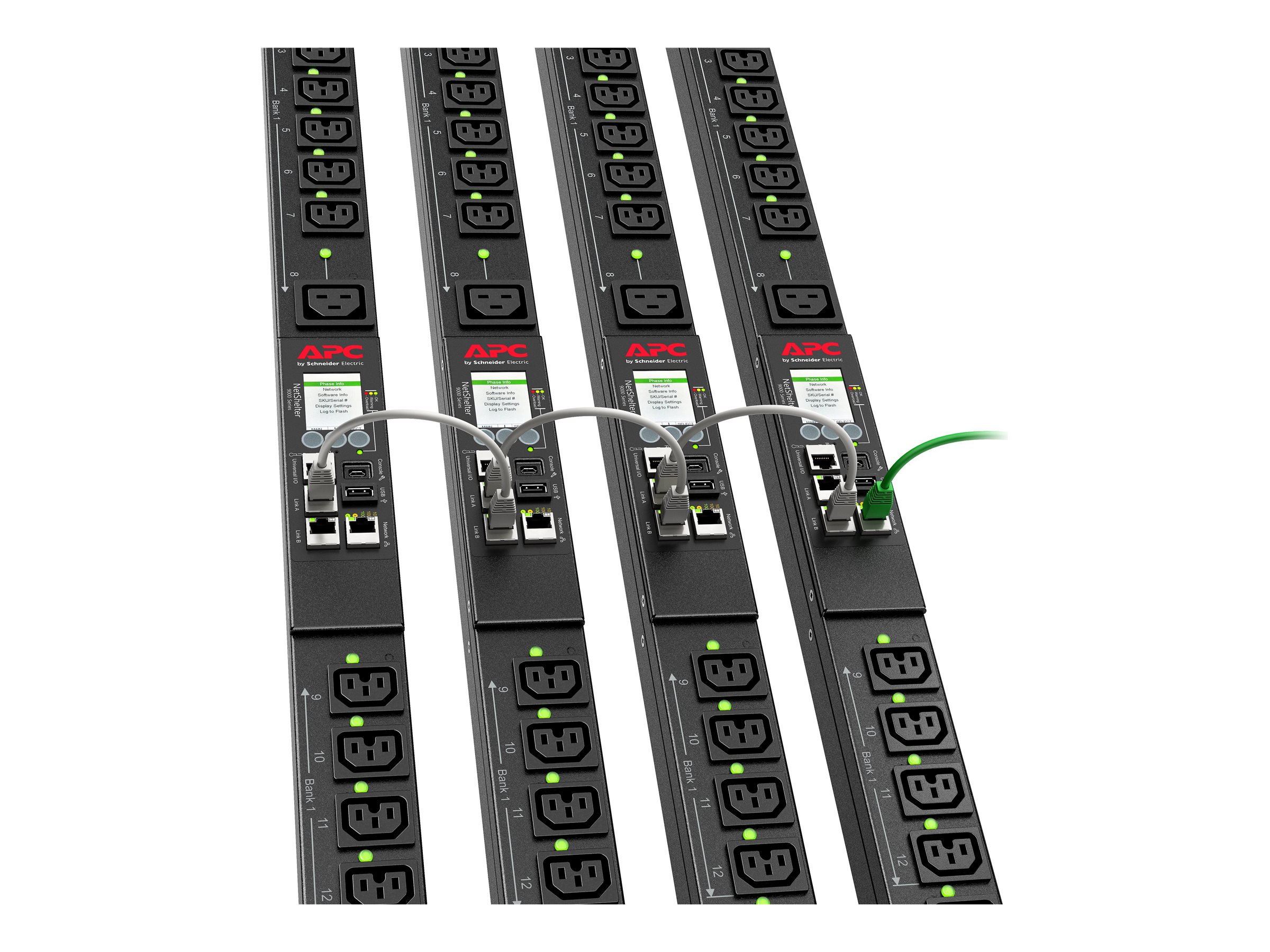 APC NetShelter 9000 unit� di distribuzione dellenergia (PDU) 24 presa(e) AC 0U Nero