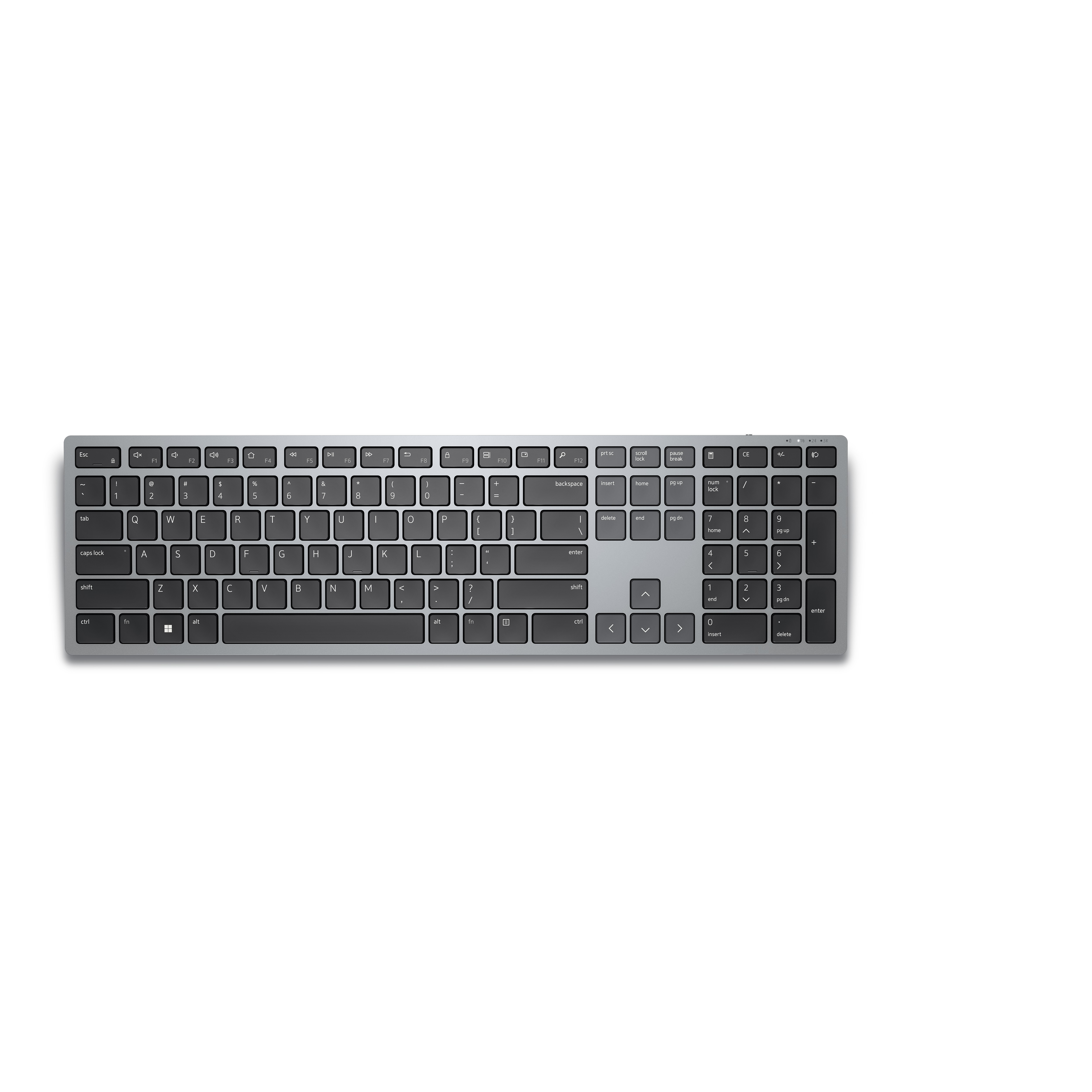 DELL KB700 teclado Bluetooth QWERTY Internacional de EE.UU. Gris