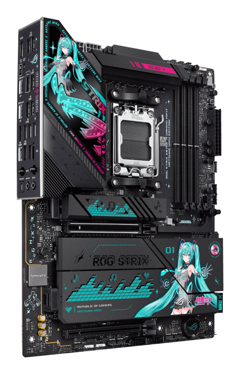 ASUS ROG STRIX X870E-H GAMING WIFI7 HATSUNE MIKU EDITION AMD X870E Z�calo AM5 ATX
