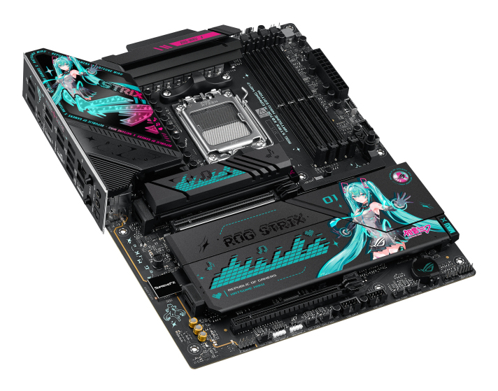 ASUS ROG STRIX X870E-H GAMING WIFI7 HATSUNE MIKU EDITION AMD X870E Z�calo AM5 ATX