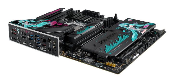 ASUS ROG STRIX X870E-H GAMING WIFI7 HATSUNE MIKU EDITION AMD X870E Z�calo AM5 ATX