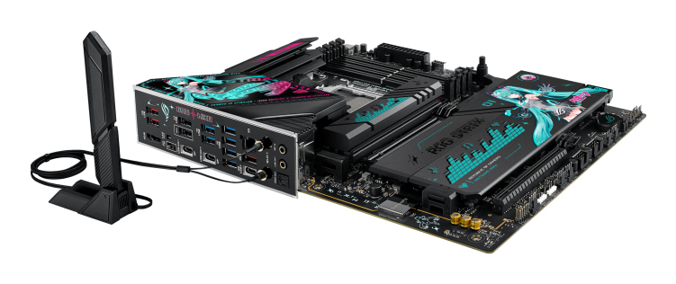 ASUS ROG STRIX X870E-H GAMING WIFI7 HATSUNE MIKU EDITION AMD X870E Z�calo AM5 ATX