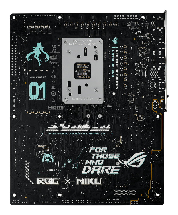 ASUS ROG STRIX X870E-H GAMING WIFI7 HATSUNE MIKU EDITION AMD X870E Z�calo AM5 ATX