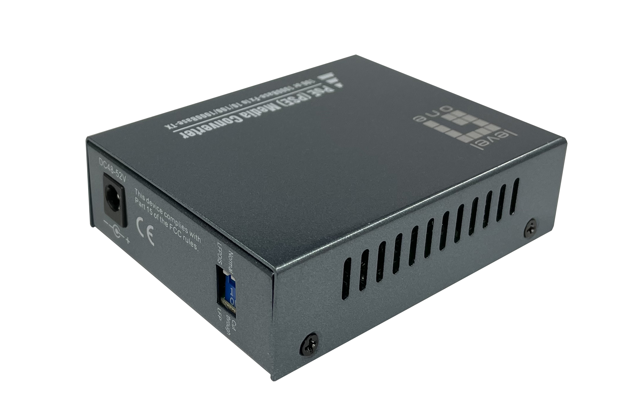 LevelOne Konverter GVT-2014 10/100/1000T>RJ45 to - Converter - 0,1 Gbps