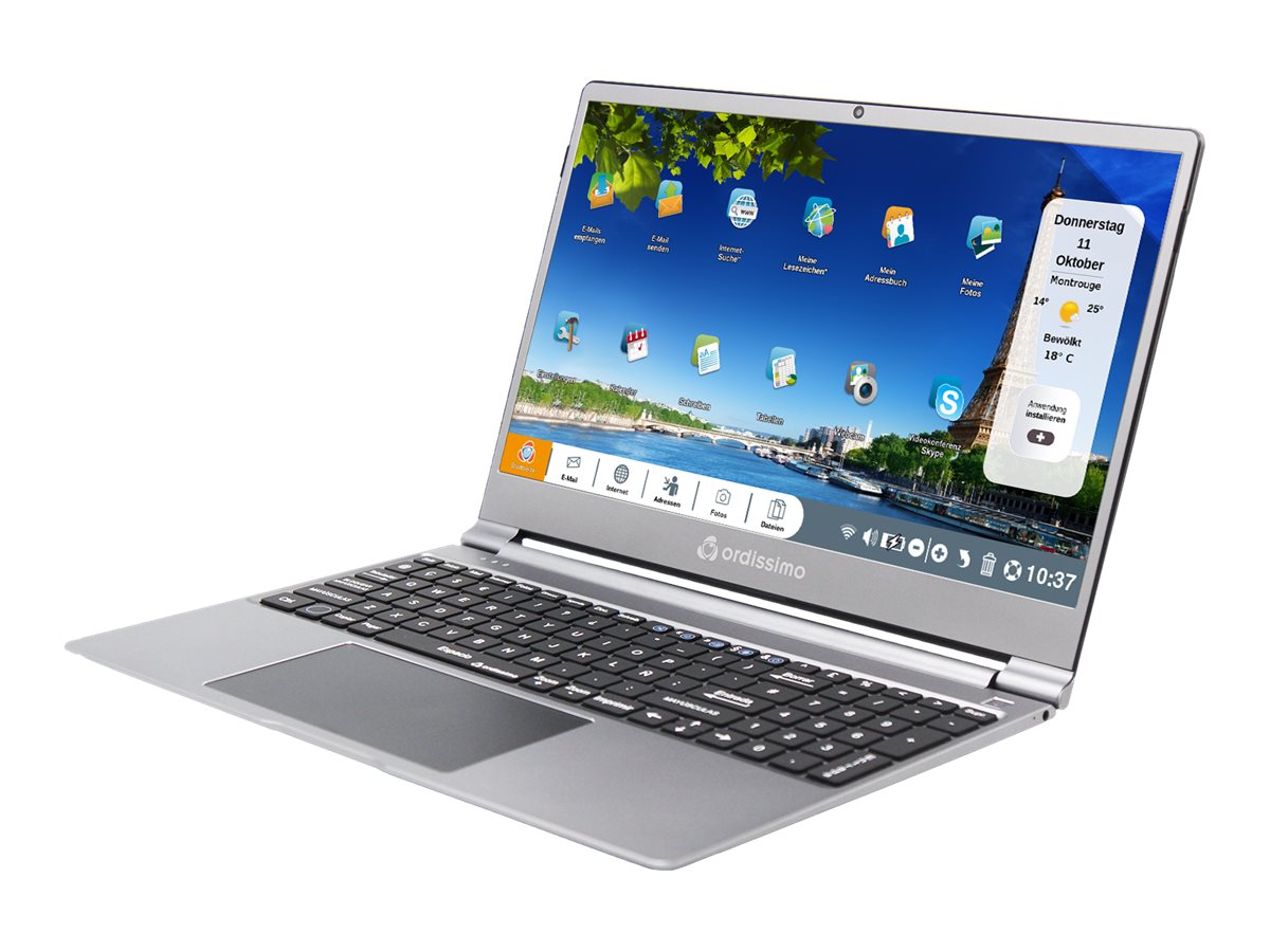 Ordissimo Sarah - Intel Celeron N4000 / 1.1 GHz - Ordissimo - 4 GB RAM - 128 GB SSD - 39.6 cm (15.6)