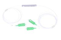 Extralink Verteiler 1:2 PLC SC/APC 900um - 1m - Kabelsplitter - Wei - Keramik - Polyvinylchlorid (PVC) - Mnnlich - 1 Stck(e)