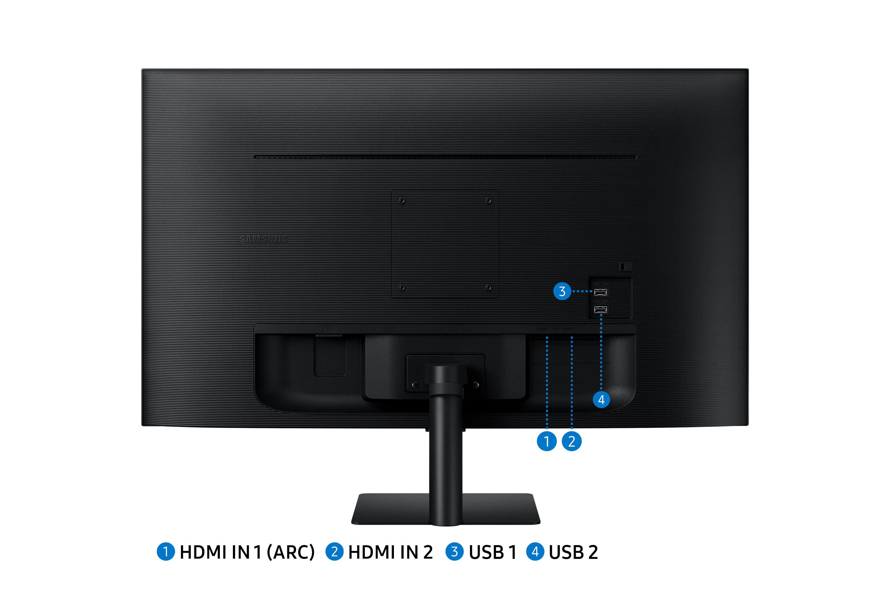 Samsung M50D computer monitor 68.6 cm (27) 1920 x 1080 pixels Full HD LED Black