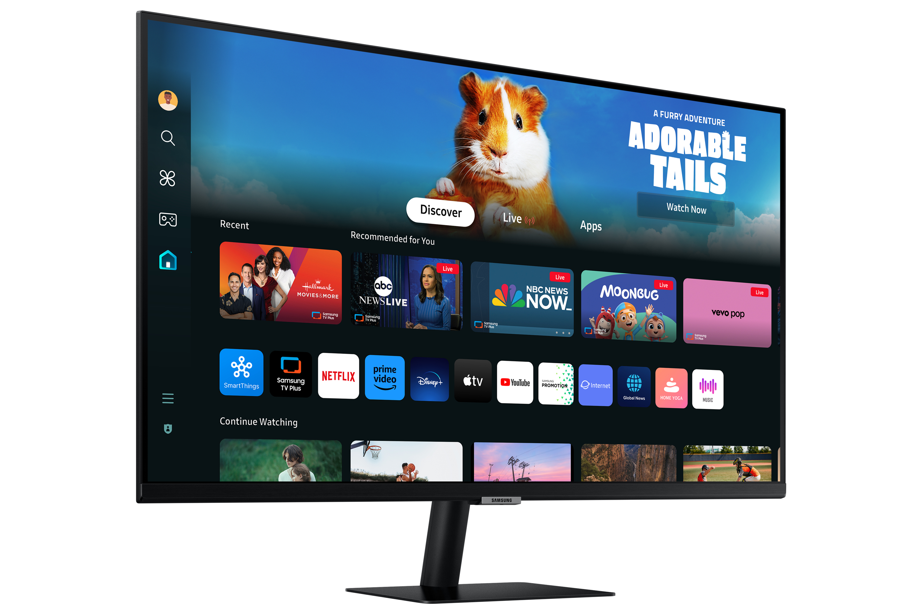 Samsung M50D computer monitor 68.6 cm (27) 1920 x 1080 pixels Full HD LED Black