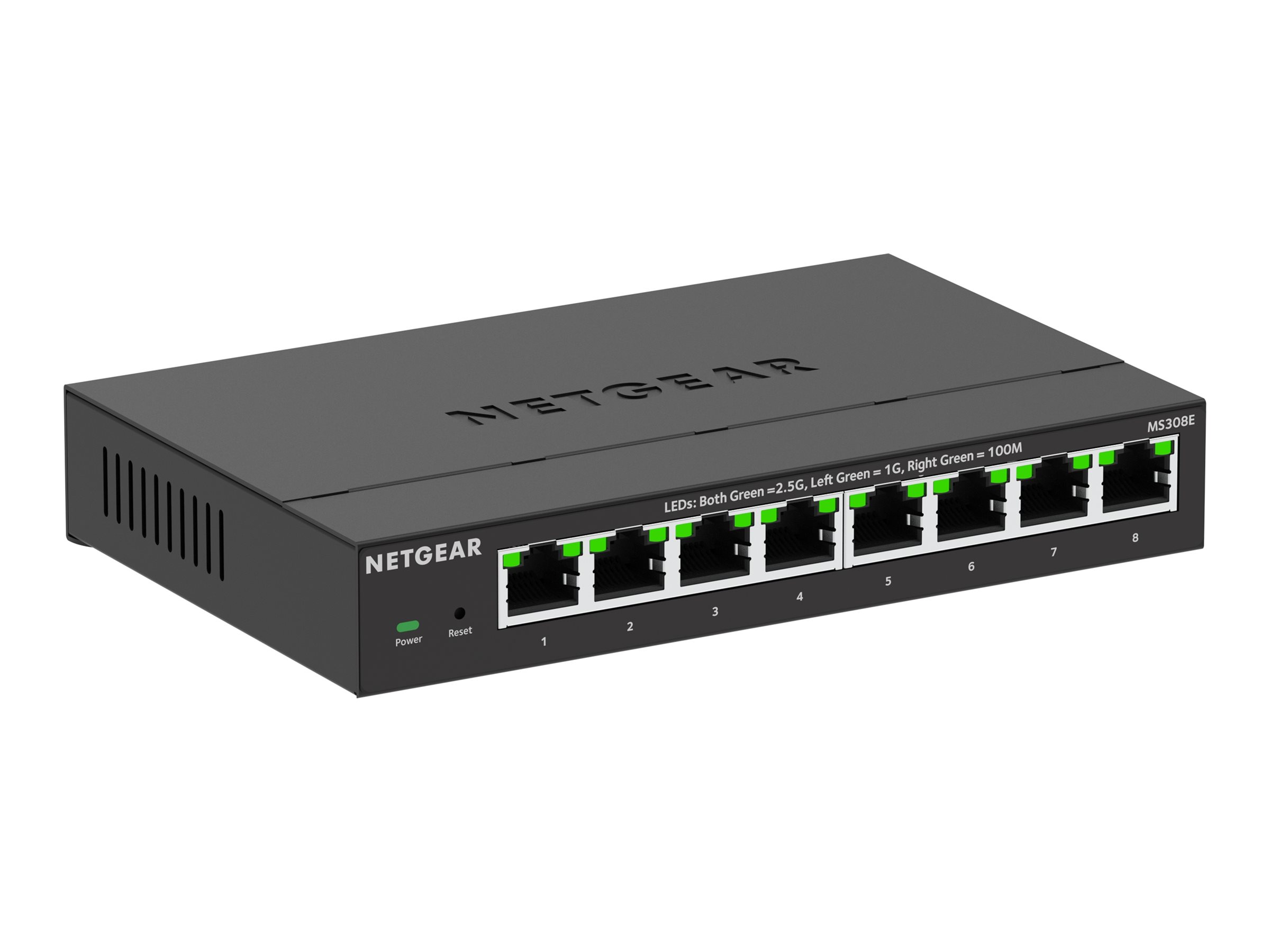 NETGEAR MS308E Unmanaged 2.5G Ethernet (100/1000/2500) Black