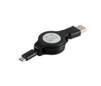shiverpeaks BS14-18001 USB cable 1 m USB 2.0 USB A Micro-USB B Black