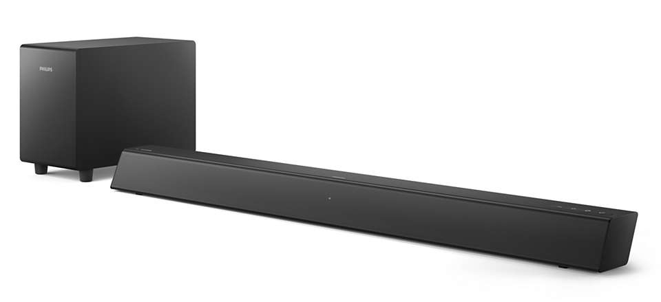 Philips 5000 series TAB5305/10 soundbar speaker Black 2.1 channels 70 W