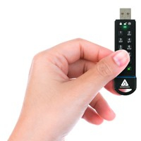Apricorn Aegis Secure Key 3.0 unit� flash USB 60 GB USB tipo A 3.2 Gen 1 (3.1 Gen 1) Nero