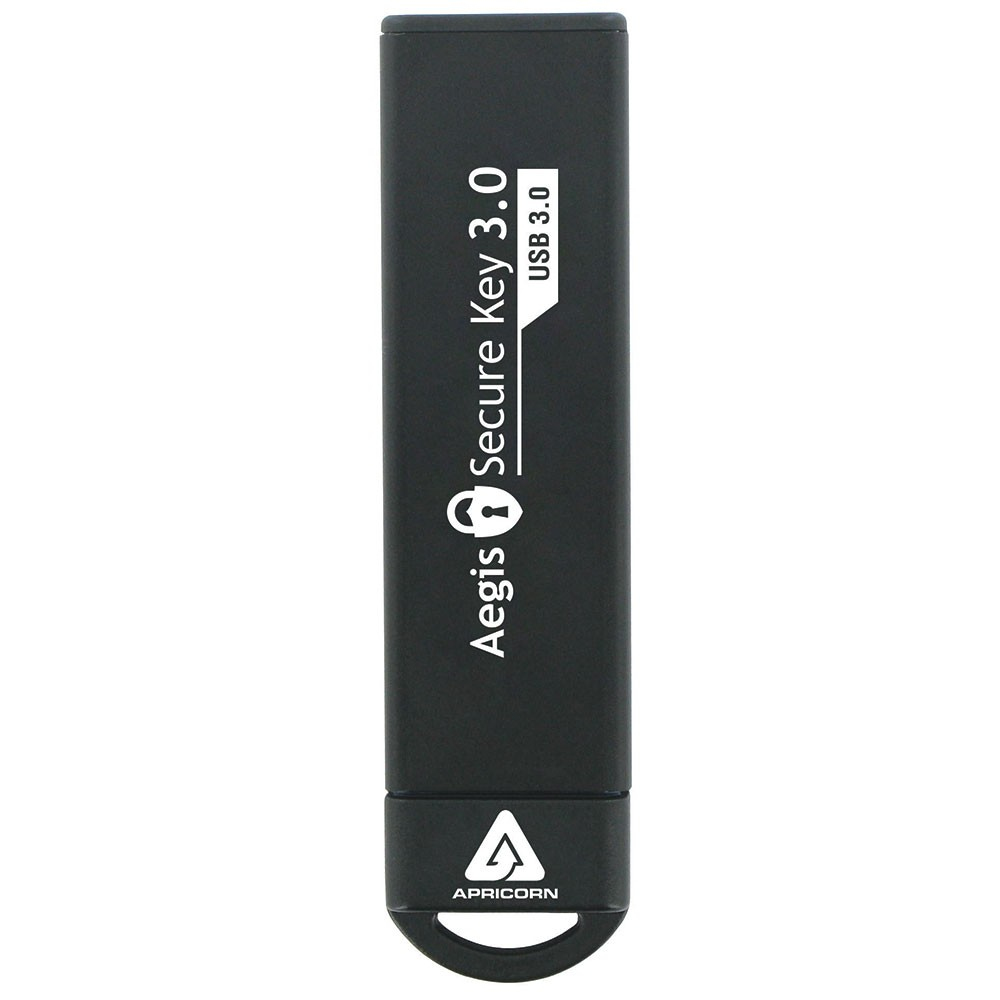 Apricorn Aegis Secure Key 3.0 unit� flash USB 60 GB USB tipo A 3.2 Gen 1 (3.1 Gen 1) Nero