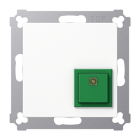 JUNG NRSAS0834ATWW - Kunststoff - Schraubenlos - 1 St�ck(e)