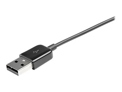 StarTech.com Cble Adaptateur HDMI vers DisplayPort de 2m - 4K 30Hz - M/M - Cble Convertisseur Actif HDMI 1.4 vers DP 1.2 avec Audio - Aliment par USB - Mac & Windows - Laptop HDMI vers cran DP