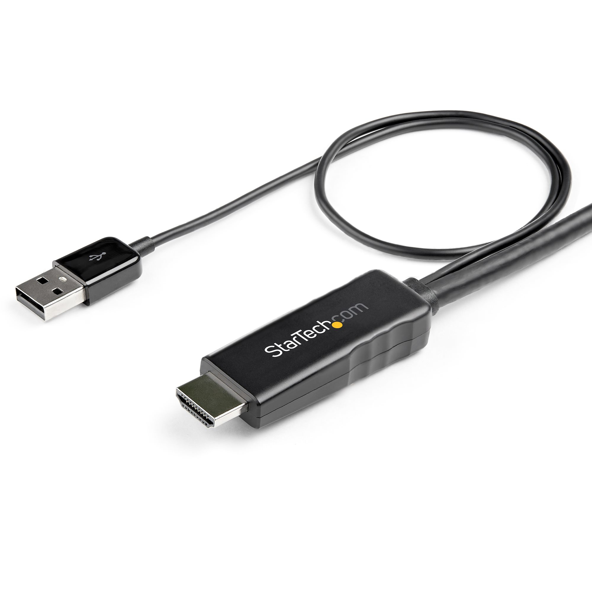 StarTech.com HD2DPMM2M  StarTech.com Câble Adaptateur HDMI vers DisplayPort  de 2m - 4K 30Hz - M/M - Câble Convertisseur Actif HDMI 1.4 vers DP 1.2 avec  Audio - Alimenté par USB 