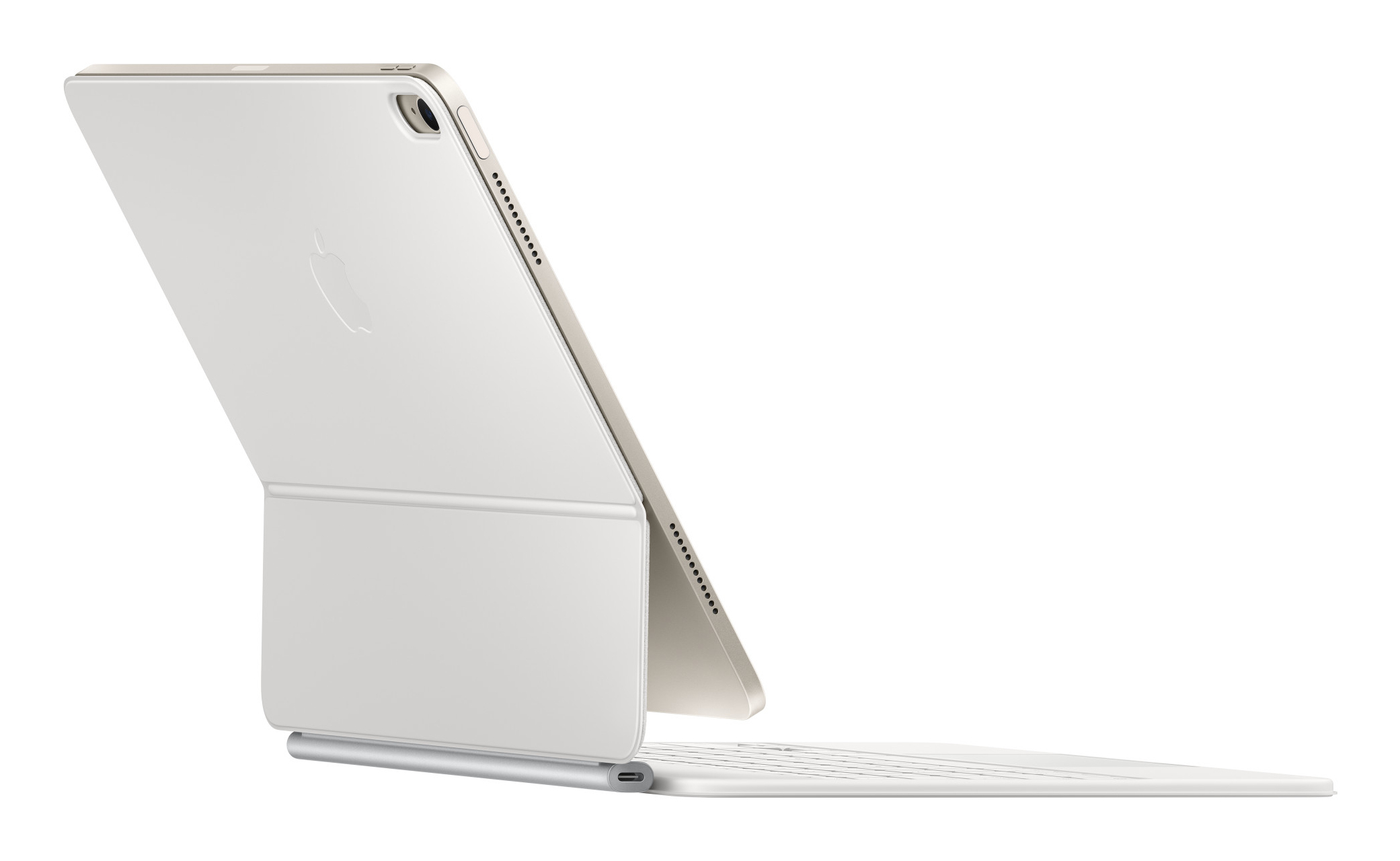 Apple iPad Air Magic Keyboard 13 White-Deu - Tastatur - 14 Tasten