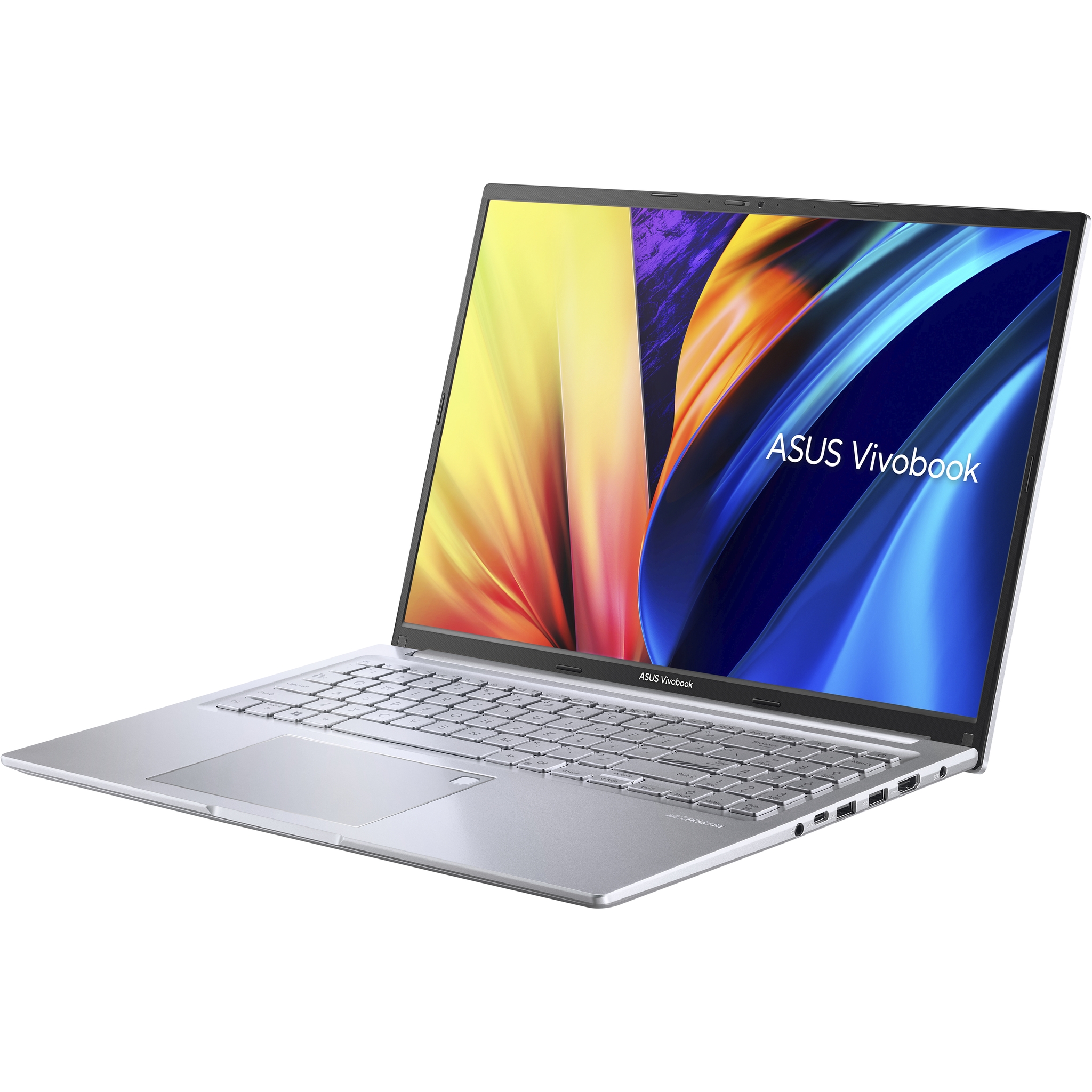 ASUS VivoBook 16 X1605ZA-MB409W Intel� Core i7 i7-1255U Ordinateur portable 40,6 cm (16) WUXGA 16 Go DDR4-SDRAM 512 Go SSD Wi-Fi 5 (802.11ac) Windows 11 Home Argent