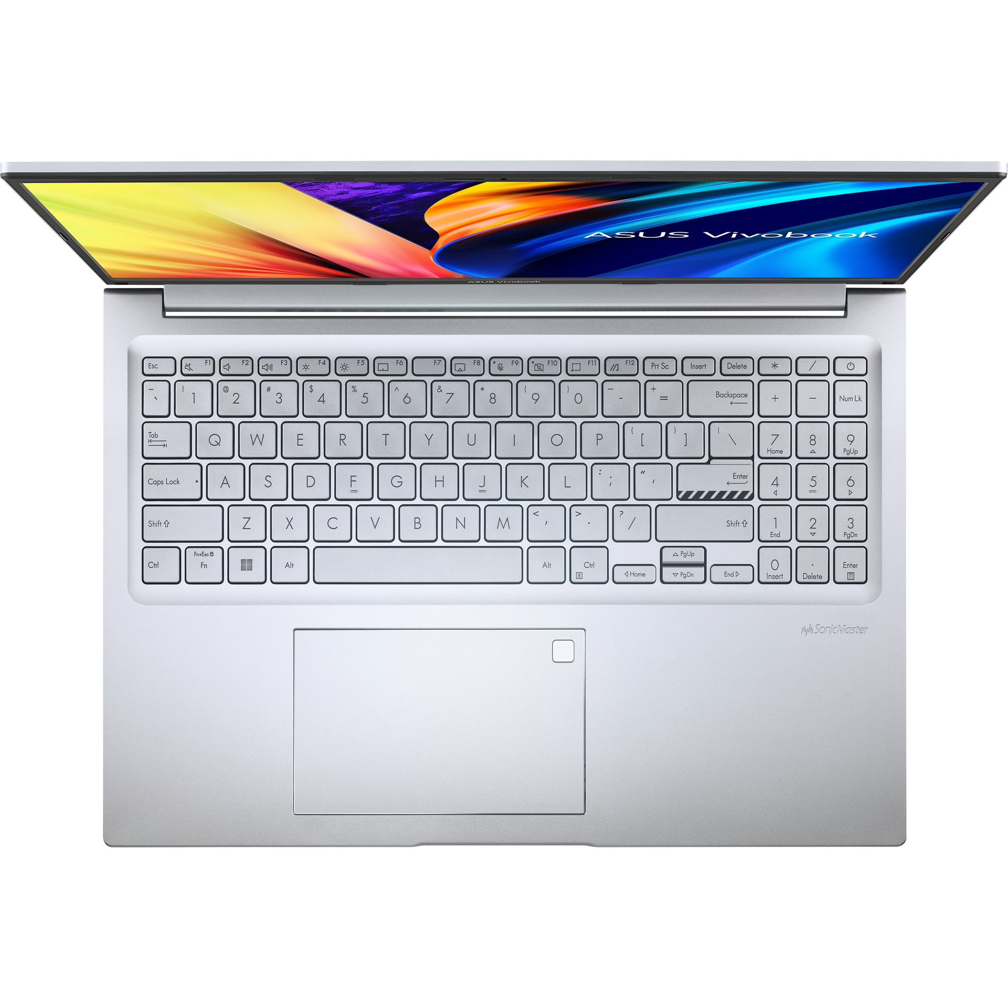 ASUS VivoBook 16 X1605ZA-MB409W Intel� Core i7 i7-1255U Ordinateur portable 40,6 cm (16) WUXGA 16 Go DDR4-SDRAM 512 Go SSD Wi-Fi 5 (802.11ac) Windows 11 Home Argent
